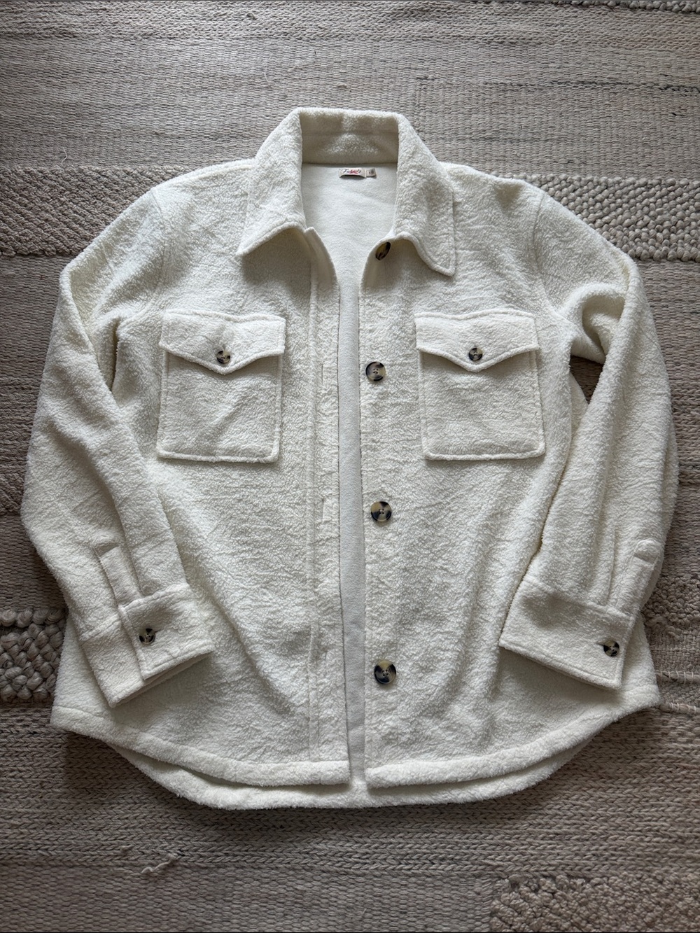 Faherty Fleece Shirt Jacket